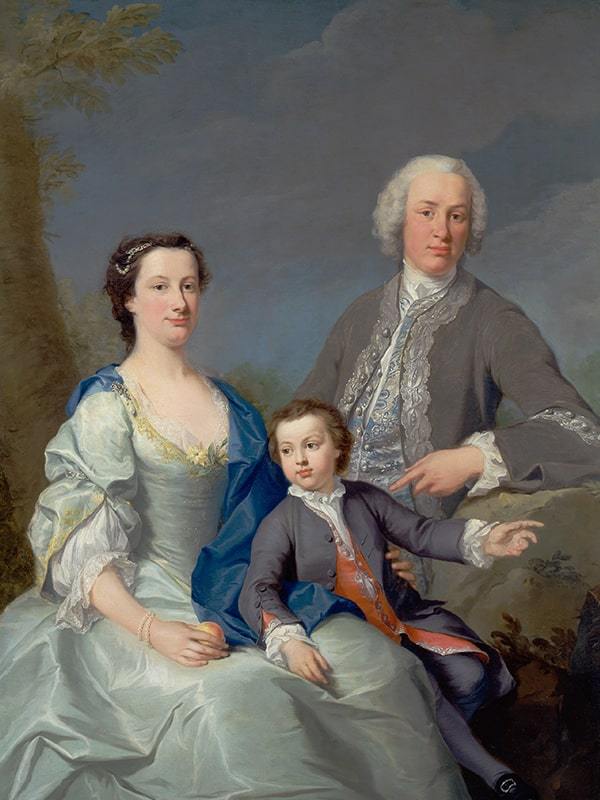 Family portrait of Andreas Soldi