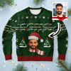 Ugly Christmas Sweater Santa (Green Male)