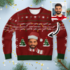 Ugly Christmas Sweater Santa (Red Male)