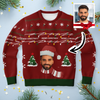 Load image into Gallery viewer, Ugly Christmas Sweater Santa (Red Male)