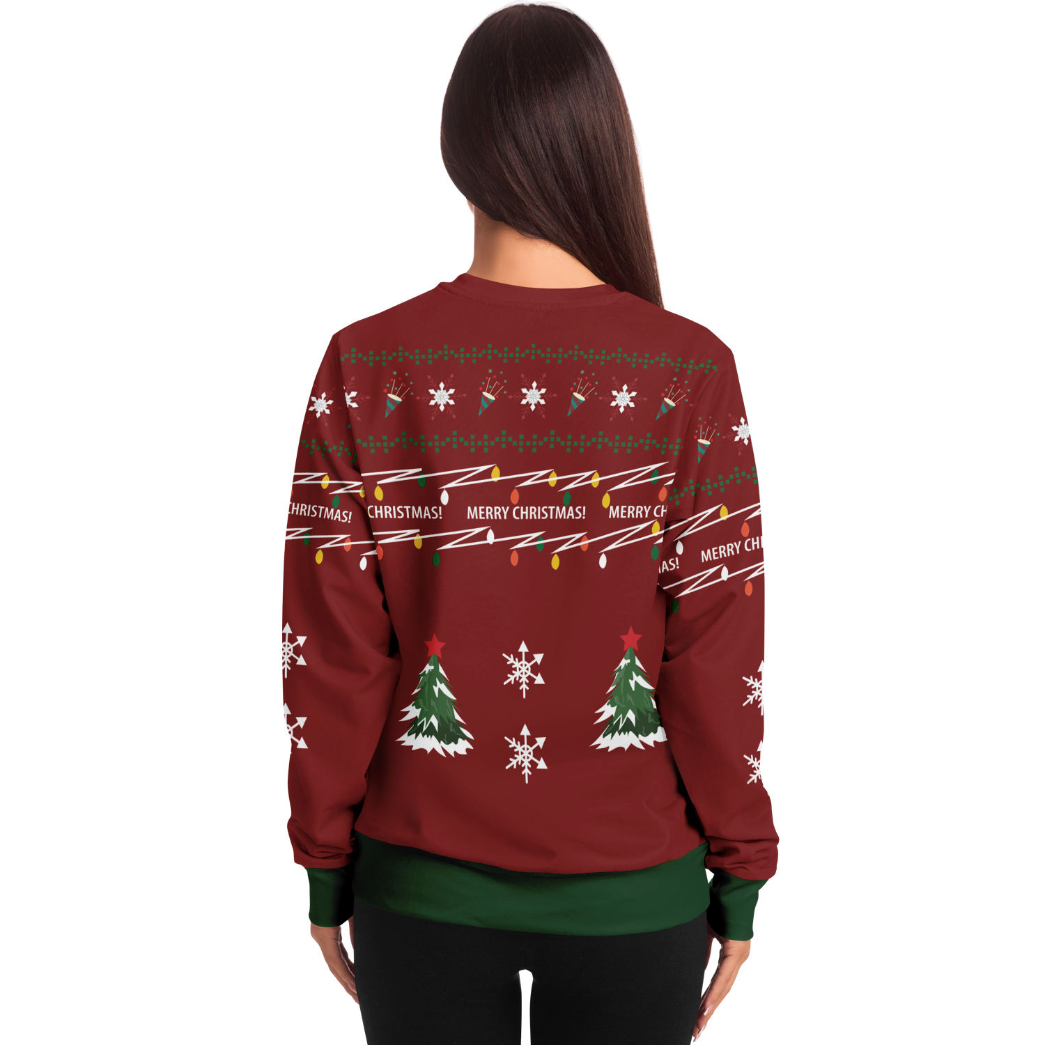 Ugly Christmas Sweater Elf (Red Female)