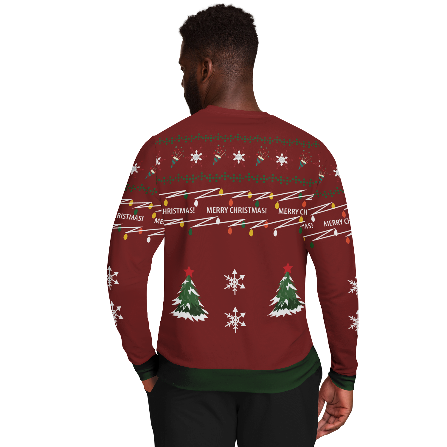 Ugly Christmas Sweater Elf (Red Male)