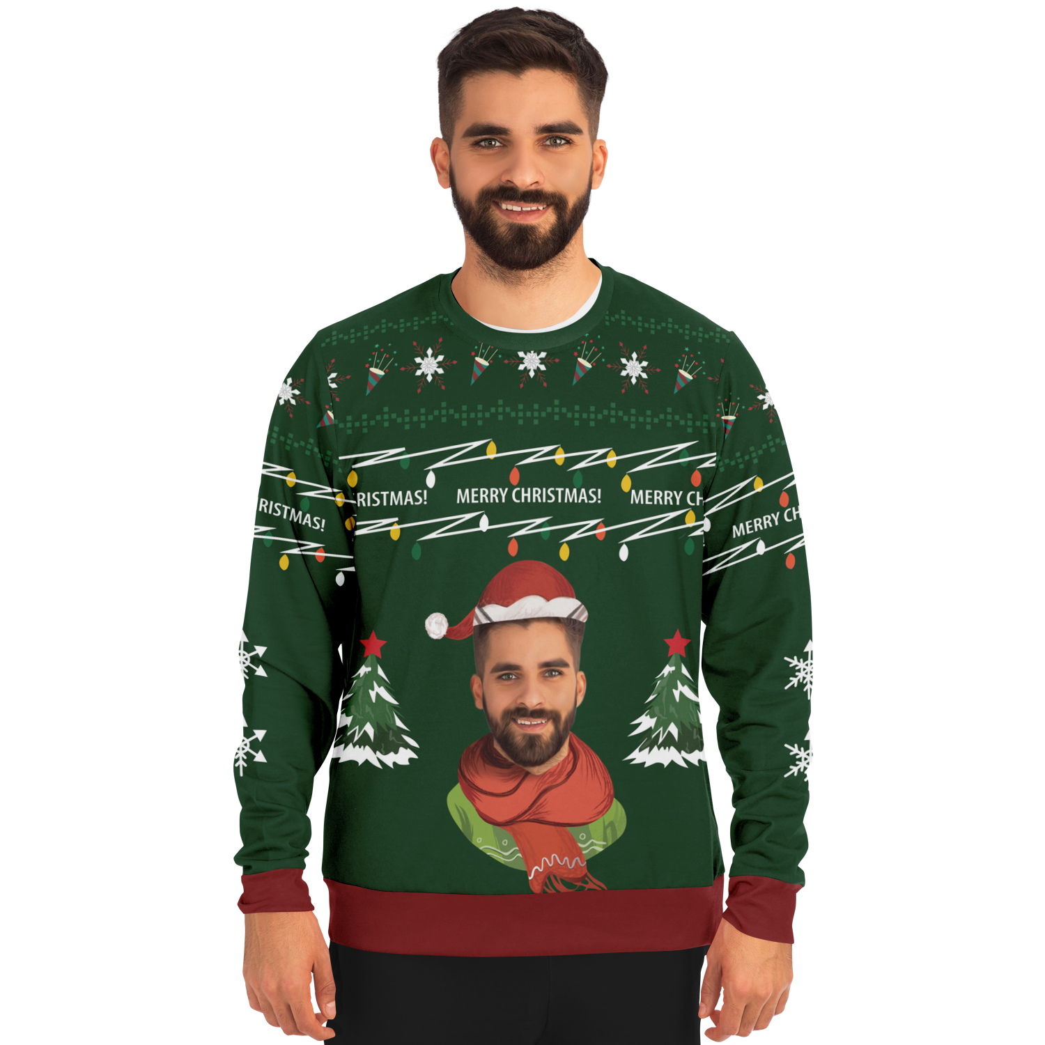 Ugly Christmas Sweater (Green Male)