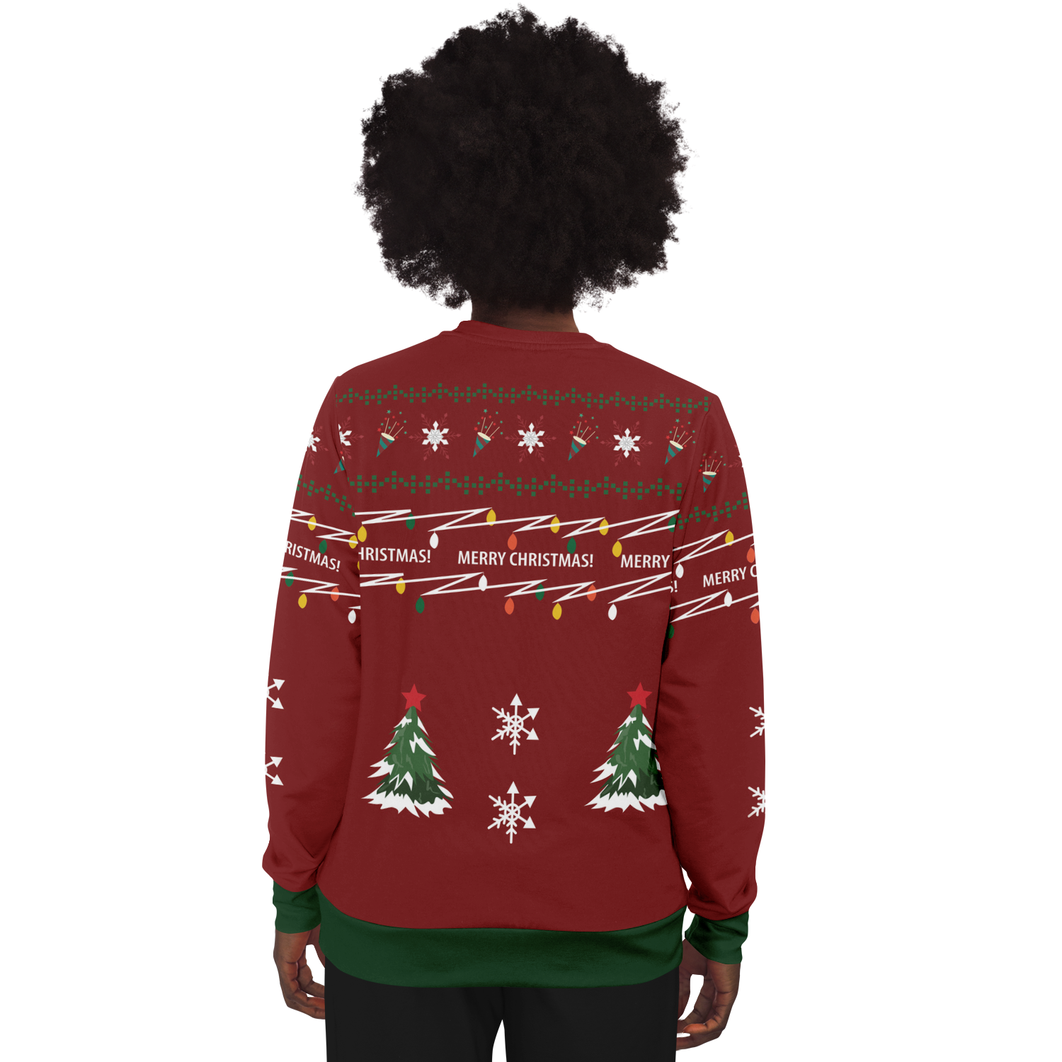 Ugly Christmas Sweater (Red Female)